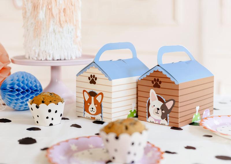 Dekorative Kuchenboxen - Hundehütte (1 VPE / 6 Stk.) - FeierGlanz