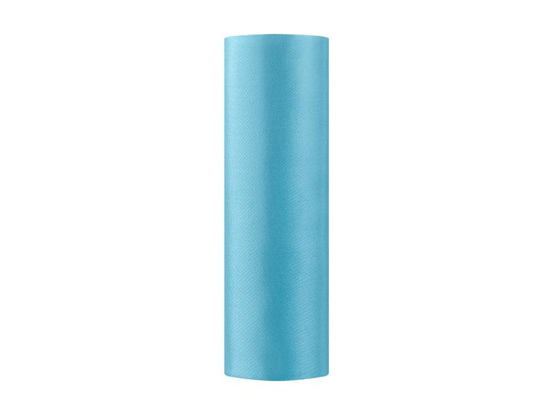 Satin glatt, türkis, 0,16 x 9m (1 Stk. / 9 lfm) - FeierGlanz