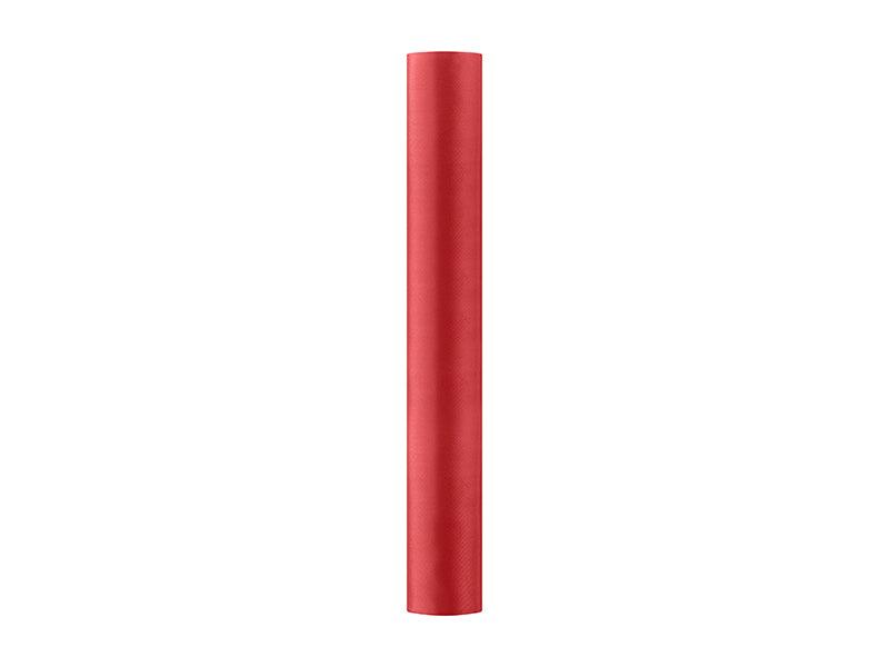 Satin glatt, rot, 0,36 x 9m (1 Stk. / 9 lfm) - FeierGlanz