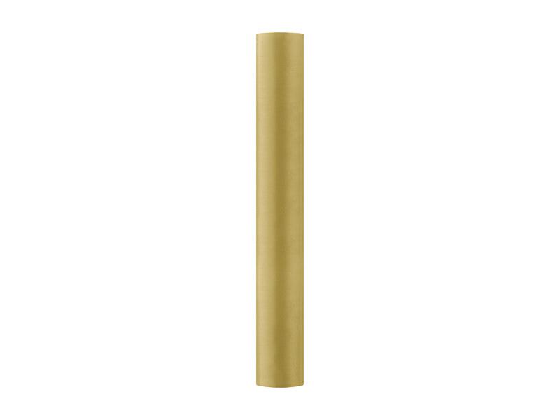Satin glatt, gold, 0,36 x 9m (1 Stk. / 9 lfm) - FeierGlanz