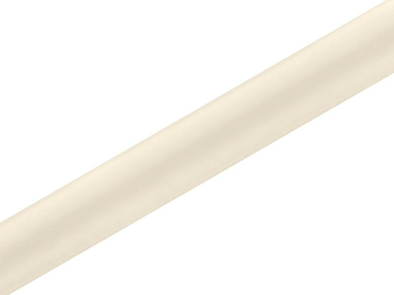 Satin glatt, creme, 0,36 x 9m (1 Stk. / 9 lfm) - FeierGlanz