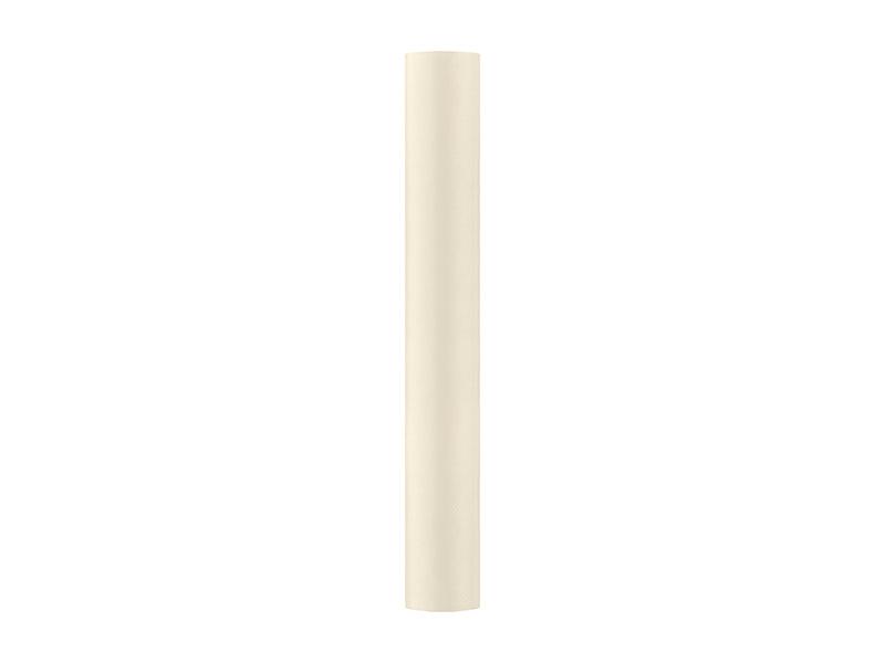 Satin glatt, creme, 0,36 x 9m (1 Stk. / 9 lfm) - FeierGlanz