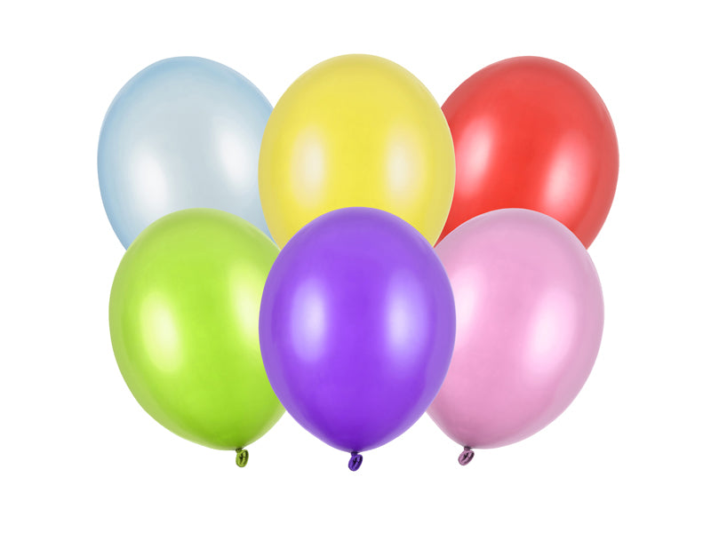 Strong Ballons 27cm, Metallic (1 VPE / 100 Stk.) - FeierGlanz