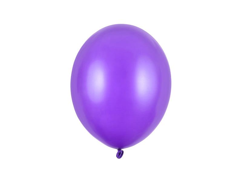 Strong Ballons 27cm, Metallic (1 VPE / 10 Stk.) - FeierGlanz