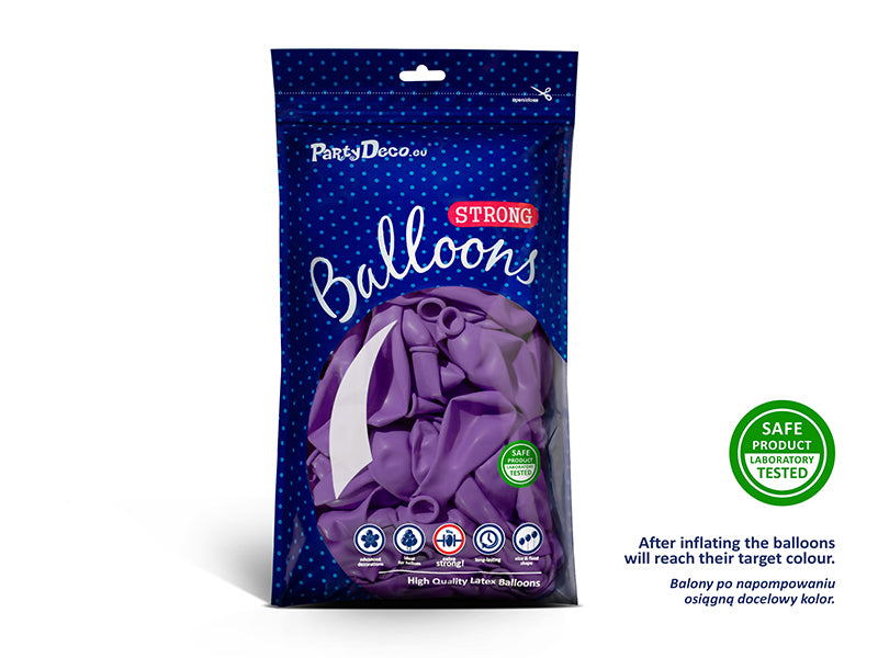 Strong Ballons 27cm Pastell (1 VPE / 50 Stk.) - FeierGlanz