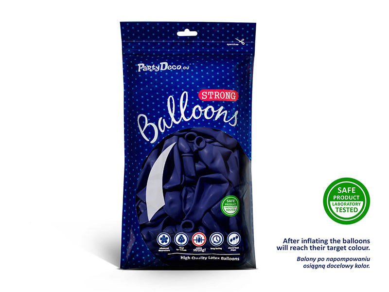 Strong Ballons 27cm Pastell (1 VPE / 50 Stk.) - FeierGlanz