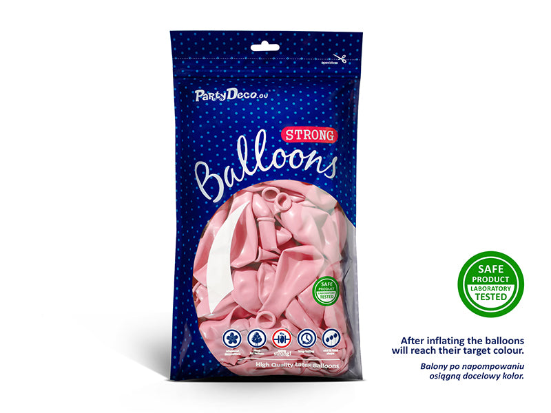 Strong Ballons 27cm Pastell (1 VPE / 50 Stk.) - FeierGlanz