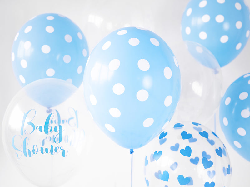 Ballons 30cm, Herzen, Crystal Clear (1 VPE / 50 Stk.) - FeierGlanz