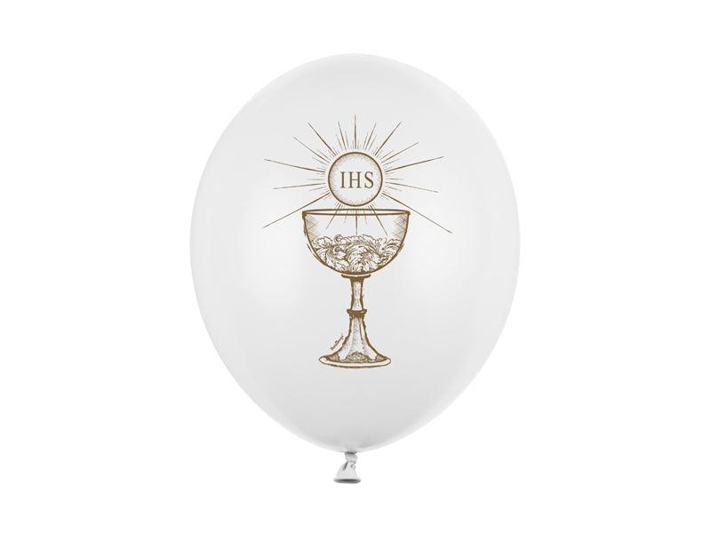 Ballons 30cm, IHS, Pastel Pure White (1 VPE / 50 Stk.) - FeierGlanz