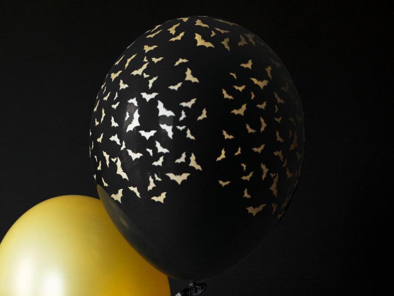 Ballons 30 cm, Fledermäuse, Pastel Black (1 VPE / 50 Stk.) - FeierGlanz
