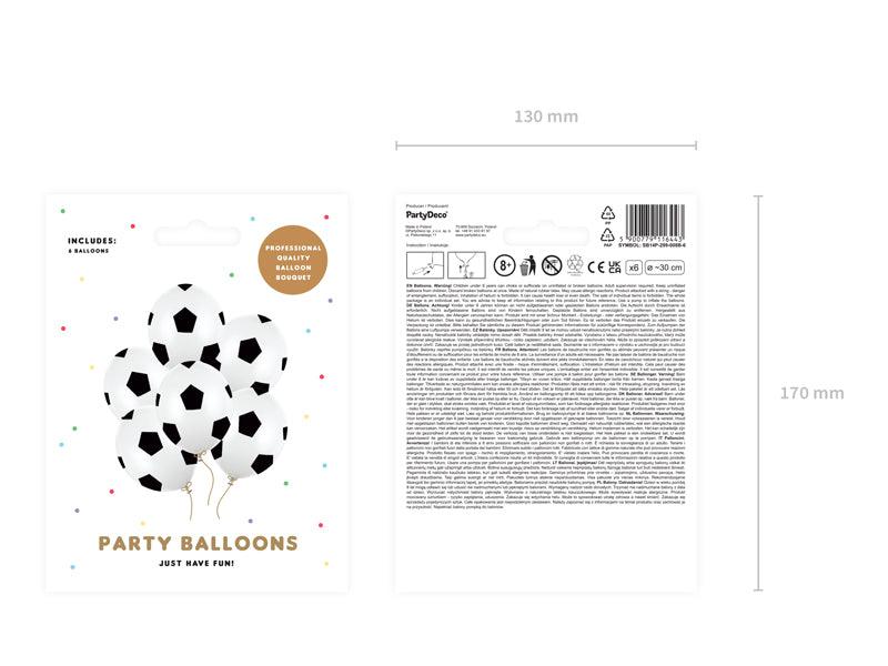 Ballons 30 cm, Ball, Pure White (1 VPE / 6 Stk.) - FeierGlanz