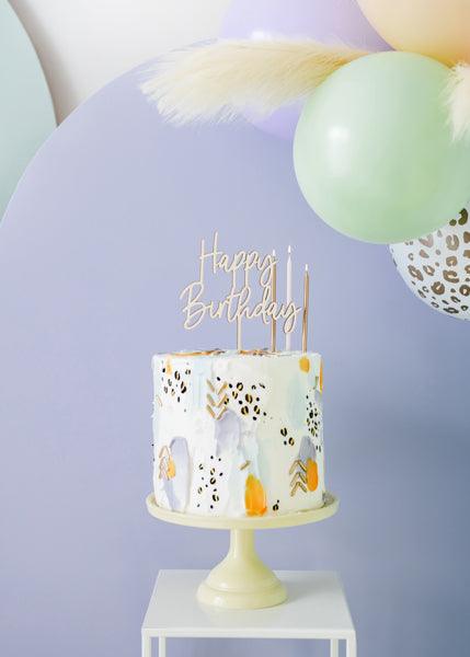 Ballons 30 cm, gemustert, Pastel Pure White (1 VPE / 50 Stk.) - FeierGlanz