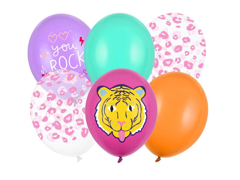 Ballons 30 cm, You Rock, mix (1 VPE / 6 Stk.) - FeierGlanz