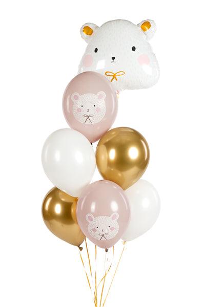 Ballons 30 cm, Eisbär, mix (1 VPE / 6 Stk.) - FeierGlanz