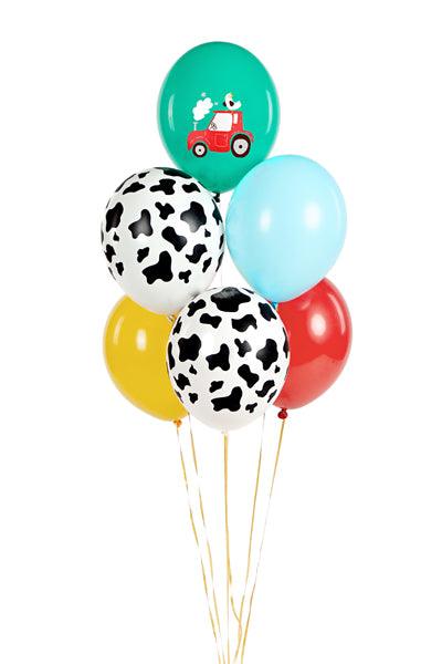 Ballons 30 cm, Bauernhof, Mix (1 VPE / 50 Stk.) - FeierGlanz