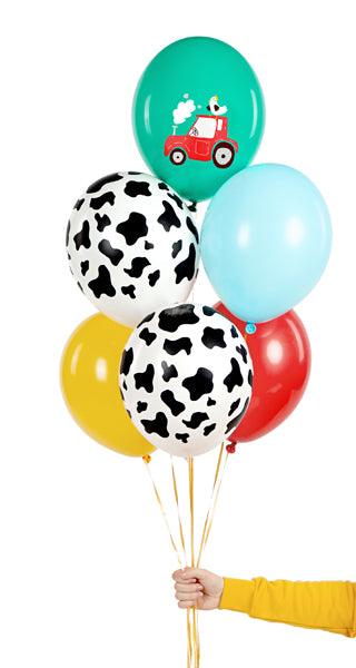 Ballons 30 cm, Bauernhof, Mix (1 VPE / 50 Stk.) - FeierGlanz