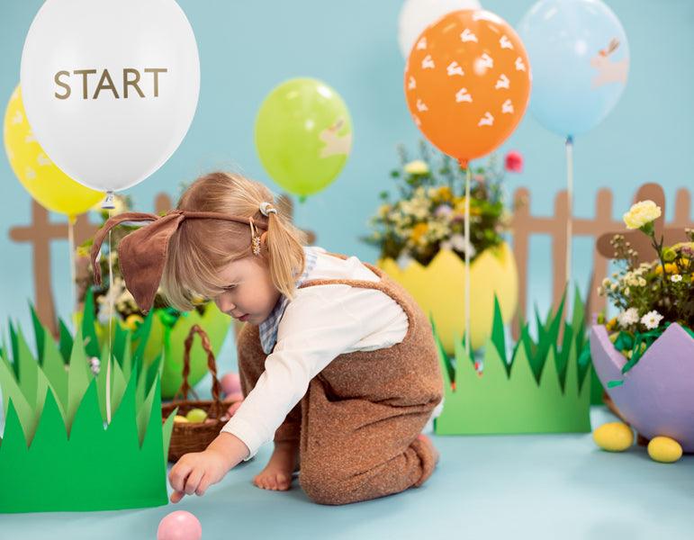 Ballons 30 cm, Egg Hunt, mix (1 VPE / 7 Stk.) - FeierGlanz