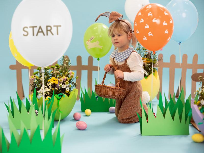 Ballons 30 cm, Egg Hunt, mix (1 VPE / 7 Stk.) - FeierGlanz