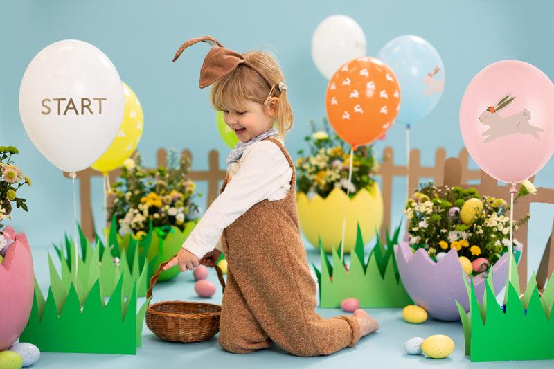 Ballons 30 cm, Egg Hunt, mix (1 VPE / 7 Stk.) - FeierGlanz