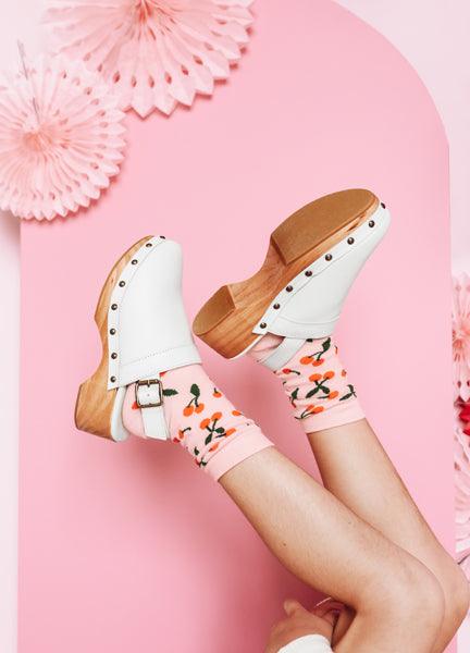 Socken Kirschen, Mix, 31-34 - FeierGlanz