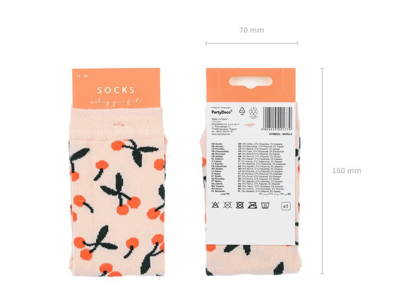 Socken Kirschen, Mix, 31-34 - FeierGlanz