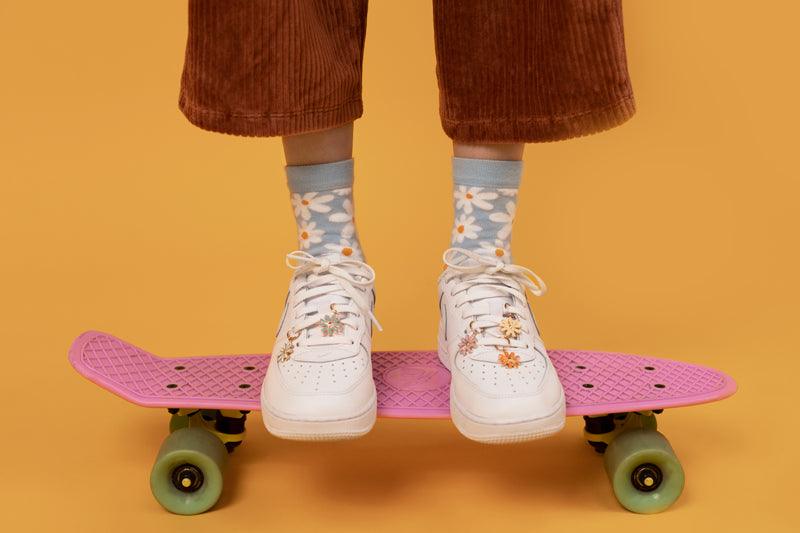 Socken Gänseblümchen, Mix, 31-34 - FeierGlanz