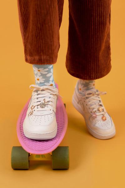Socken Gänseblümchen, Mix, 31-34 - FeierGlanz