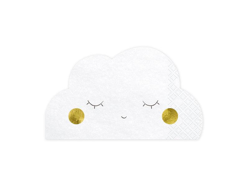 Servietten - Wolke, 16x9,5cm (1 VPE / 20 Stk.) - FeierGlanz