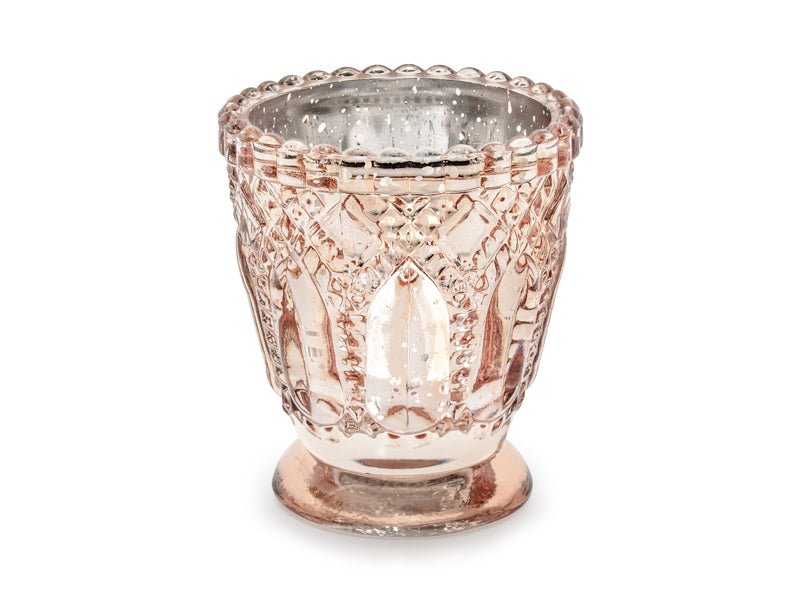 Eleganter Kerzenhalter, 8 cm (4 Stück im Set) - FeierGlanz