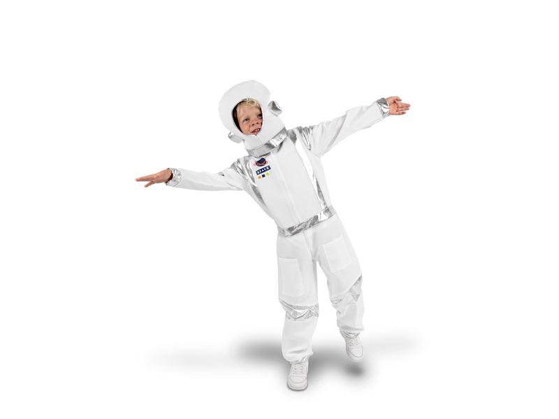 Astronautenkostüm, weiß, Größe 116-128 cm - FeierGlanz