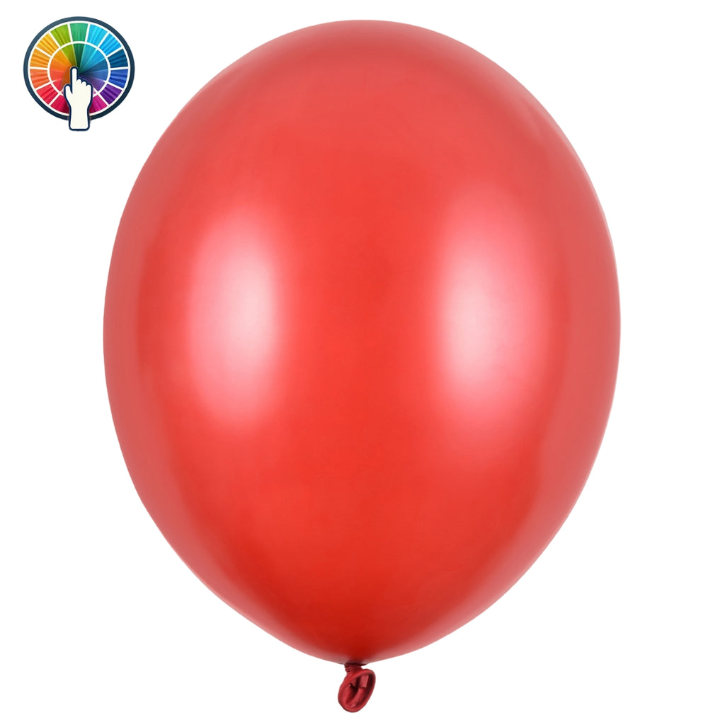 Strong Ballons 27cm, Metallic (1 VPE / 10 Stk.) - FeierGlanz