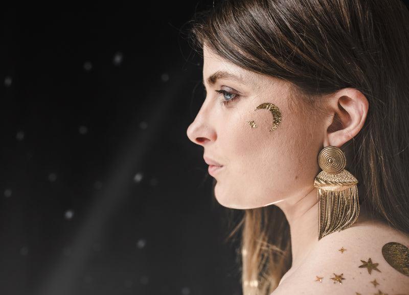 Abwaschbare Tattoos New Year's Eve, Mix (1 VPE / 10 Stk.) - FeierGlanz