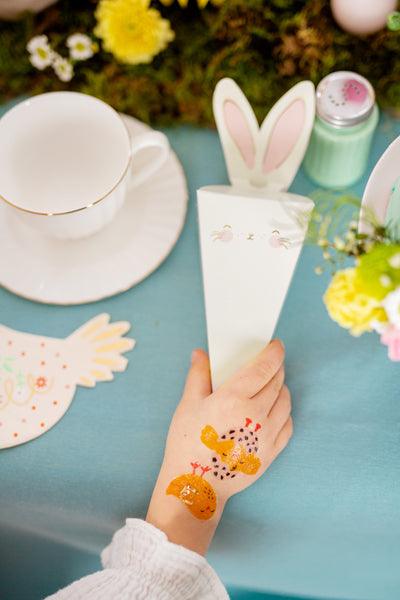 Abwaschbare Tattoos Ostern, Mix (1 VPE / 20 Stk.) - FeierGlanz