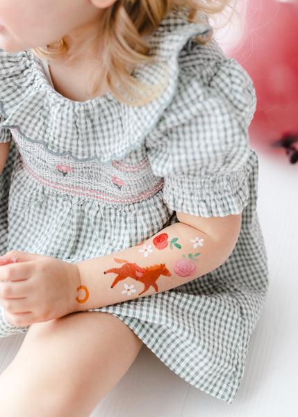 Pferde-Tattoos, Mix (1 VPE / 16 Stk.) - FeierGlanz