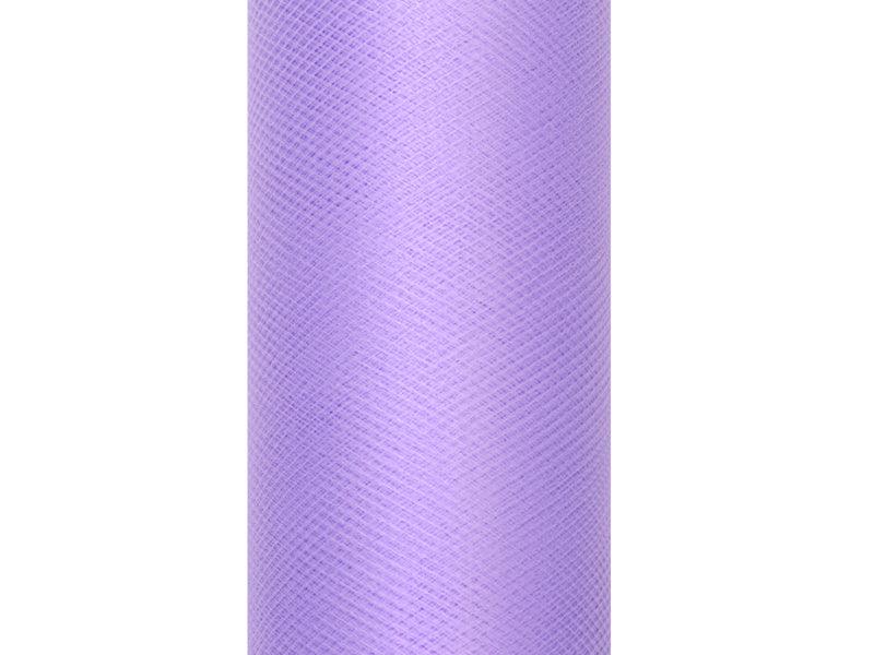 Tüll glatt, lila, 0,15 x 9m (1 Stk. / 9 lfm) - FeierGlanz