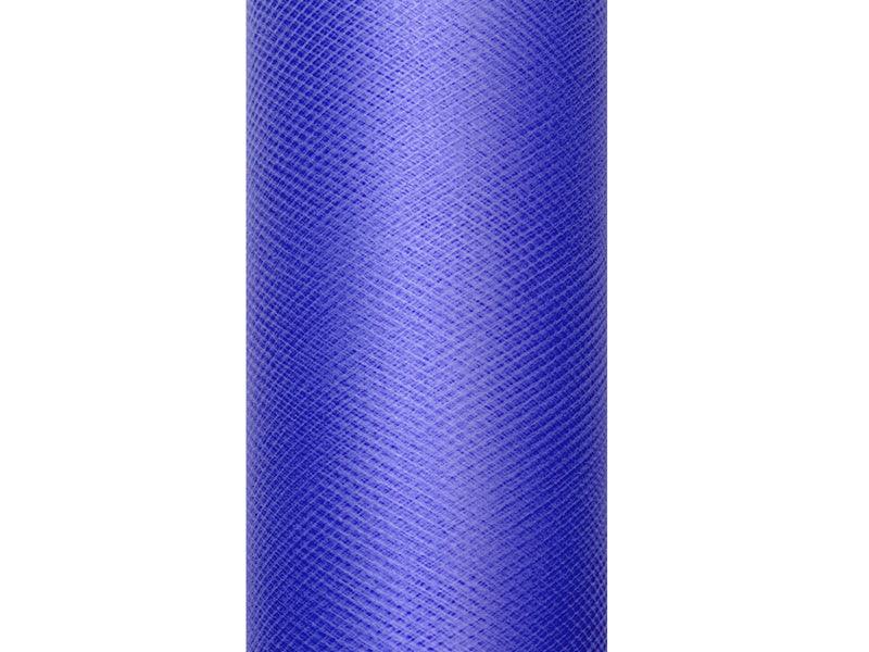 Tüll glatt, marineblau, 0,15 x 9m (1 Stk. / 9 lfm) - FeierGlanz