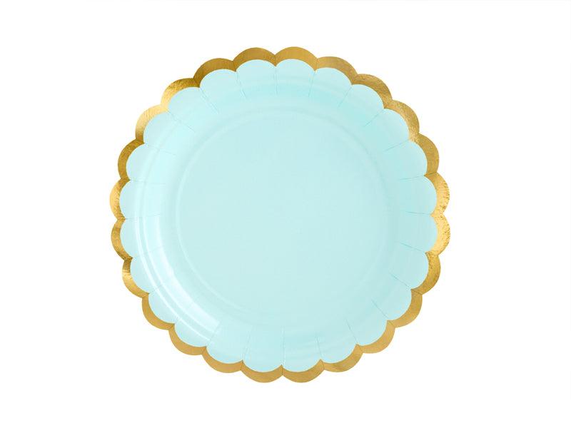 Teller, mint, 18 cm (1 VPE / 6 Stk.) - FeierGlanz