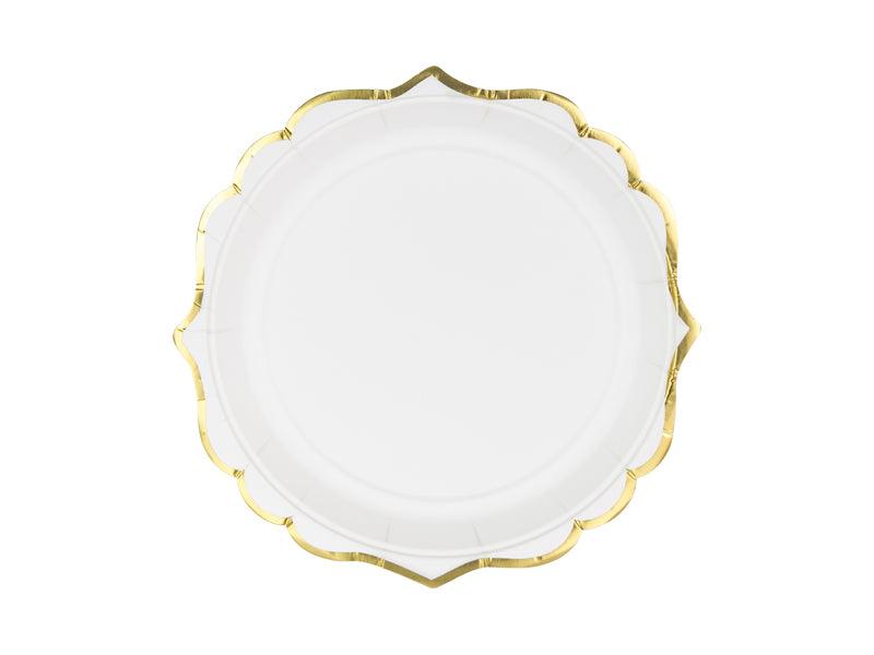 Teller, weiß, 18,5 cm (1 VPE / 6 Stk.) - FeierGlanz