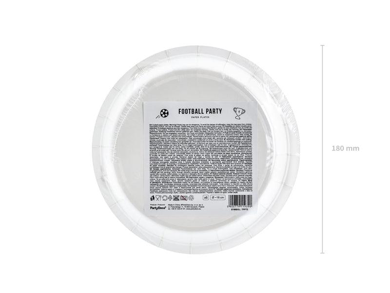 Teller Ball, Mix, 18cm (1 VPE / 6 Stk.) - FeierGlanz