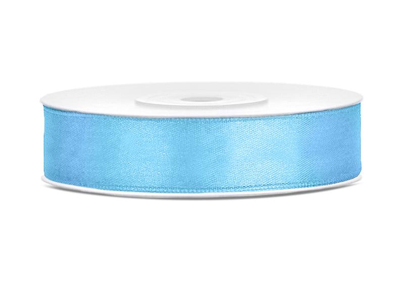 Satinband, hellblau, 12mm/25m (1 Stk. / 25 lfm) - FeierGlanz
