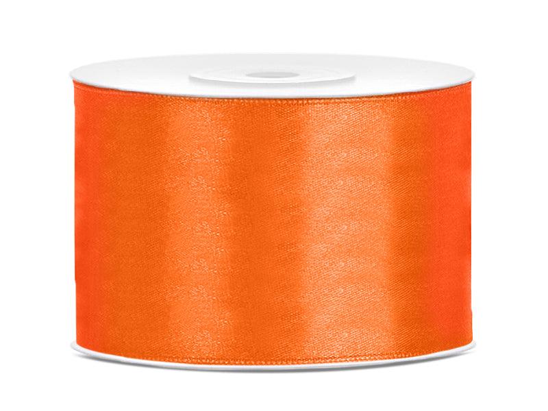 Satinband, orange, 50mm/25m - FeierGlanz