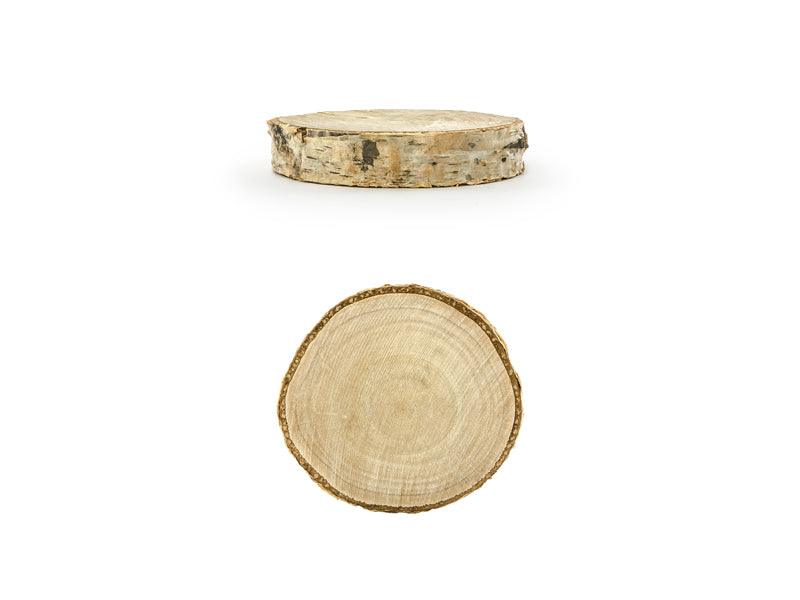 Visitenkarten aus Holz für den Tisch, D 4, 44352, 5cm (1 VPE / 6 Stk.) - FeierGlanz