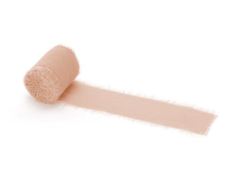 Chiffonband, lachsfarben, 40mm/5m (1 VPE / 3 Stk.) - FeierGlanz