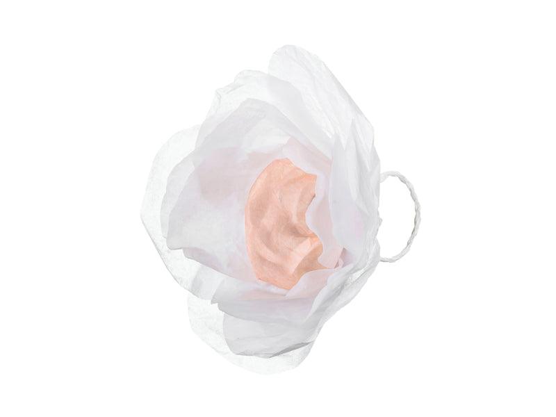 Handstreamer Blumenset, Durchmesser 7,5cm, weiß (1 VPE / 10 Stk.) - FeierGlanz