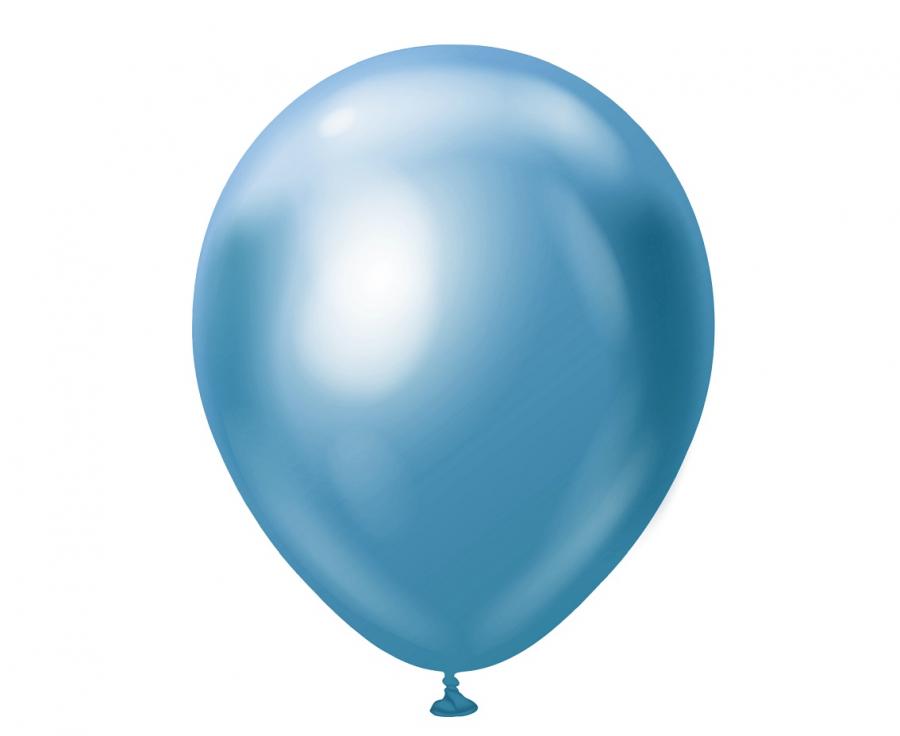 Beauty&Charm Latexballons – Platin-Hellblau, 18 Zoll - FeierGlanz