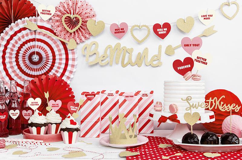Banner Sweet Love - Be mine!, 11,5 x 90 cm - FeierGlanz